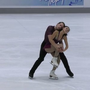 Coline KERIVEN / Noel Antoine PIERRE FRA Free Skate 2021 Nebelhorn Trophy