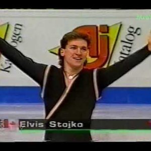 Elvis Stojko (CAN) - 1999 World Figure Skating Championships, Men's Short Program (Canada, CTV)