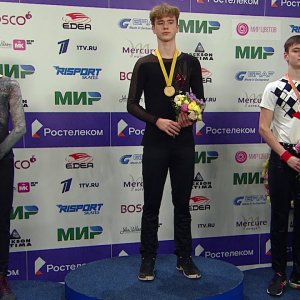 Ilya Yablokov - Russian Junior Nationals 2022 - Victory Ceremony