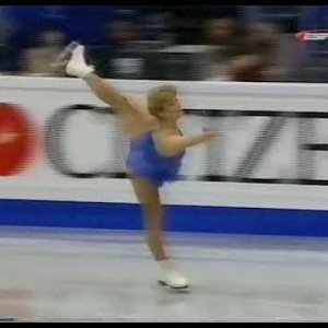 Angela Nikodinov (USA) - 1999 World Figure Skating Championships, Ladies' Short Program (US, ABC)