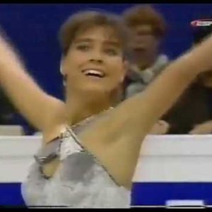 Diana Poth (HUN) - 1999 World Figure Skating Championships, Ladies' Short Program (US, ABC)