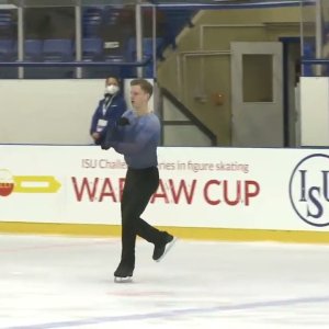 Alexey Erokhov - ISU CS WARSAW CUP 2021 - FS +  K&C