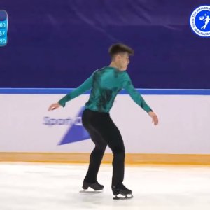 Dias JIRENBAYEV KAZ FS ISU CS Denis Ten Memorial 2021