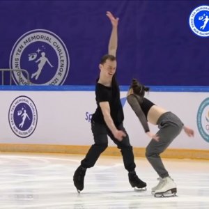 Gaukhar NAURYZOVA / Boisangur DATIYEV RD ISU CS Denis Ten Memorial 2021 Senior Ice Dance