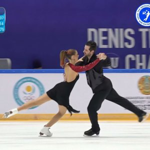 [4K] Alexandra Nazarova / Maxim Nikitin (UKR) Free Dance 2021 Denis Ten Memorial Challenge