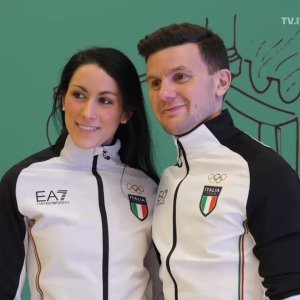 Charlène Guignard & Marco Fabbri - 2022 Interview with SportFace News (in Italian)