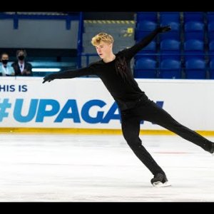 2nd place interview Ilya Yablokov (RUS) | Kosice | #JGPFigure