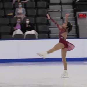 Alysa LIU Short Program 2021 Cranberry Cup International
