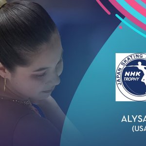 Alysa Liu (USA) | Women SP | NHK Trophy 2021 | #GPFigure