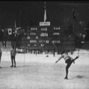 1924 Winter Olympics - Figure Skating Sonja Henie and Gillis Grafstrom