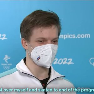 Evgeni Semenenko's interview at his first Olympics [ENG SUB]