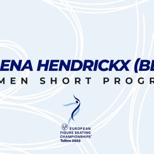 Loena Hendrickx, season 2021-2022, SP, European FS Championships 2022, Tallinn.