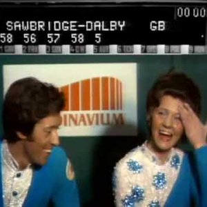 Janet Sawbridge & Peter Dalby 1972 Europeans FD & Podium
