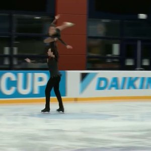 Nika Osipova Dmitry Epstein season 2021-2022 Challenge Cup  27 02 2022 FS