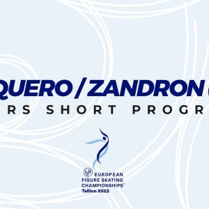 Laura Barquero/Marco Zandron (ESP), season 2021-2022 | Pairs SP | ISU European FS Championships 2022 | Tallinn | #EuroFigure
