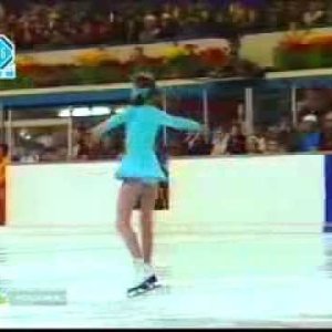 Елена Водорезова Олимпиада 1976, произвольная программа