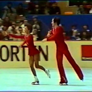 1980 Eiskunstlauf Weltmeisterschaft Kür der Paare Manuela Mager/Uwe Bewersdorff
