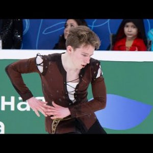 Andrei Mozalev at T.N. Moskvina's master class (Igora resort). SP demo skating. 5.VIII.23