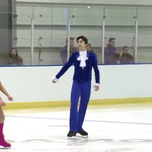 Marjorie Lajoie et Zachary Lagha, season 2013-2014 pre novice Dance, Canadian Championships