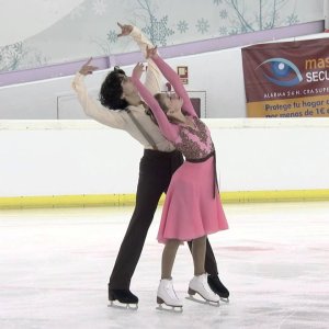 Marjorie Lajoie and Zachary Lagha, Season 2015-206, RD JGP Logrono