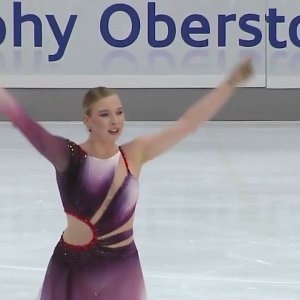 Lindsay van Zundert, season 2023-2024, SP, Challenger Nebelhorn Trophy