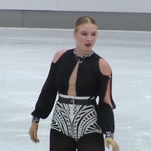 Lindsay van Zundert. season 2023-2024, FS, Challenger Nebelhorn Trophy.