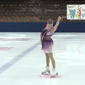 Lindsay van Zundert, season 2023-2024 SP, Tirnavia Ice Cup