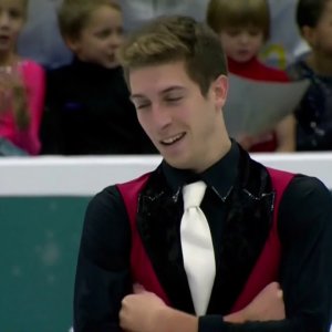 2017 18 Rostelecom Cup Kvitelashvili Moris SP GEO OLY