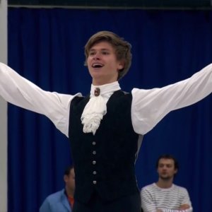 2017 18 Rostelecom Cup Vasiljevs, Deniss SP LAT OLY