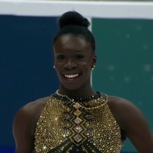 2017 18 Rostelecom Cup Meite, Mae Berenice SP FRA OLY