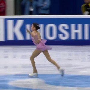 2017 18 Rostelecom Cup Tursynbaeva, Elizabet FS KAZ OLY