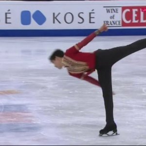 2017 WCH Nathan Chen FS ESP
