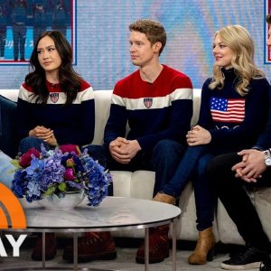US Olympic figure skaters talk getting gold 2 years after Beijing - YouTube