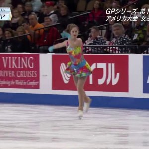 2015 Skate America - Yulia Lipnitskaya SP HD