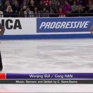 2015 Skate America - Wenjing SUI/Cong HAN (FS)