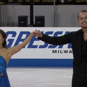 Madison Chock and Evan Bates - Skate America 2015. SD.