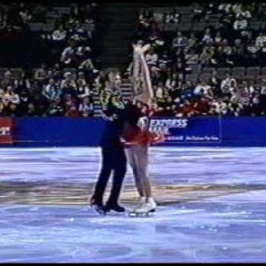Leslie Soderberg & David Lipowitz 1996 U.S. Naationals, San Jose, CA Original Dance Pasa Doble