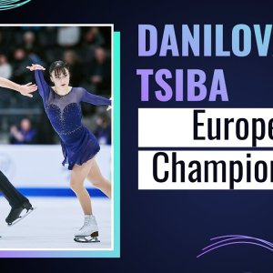 DANILOVA / TSIBA, Season 2024-2025 Pairs Free Skating | Tallinn 2025 | #EuroFigure