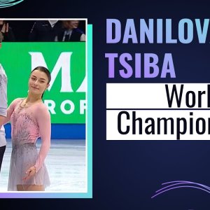 DANILOVA / TSIBA| season 2024-2025 | Pairs Short Program | ISU World Champs | Boston 2025 |
