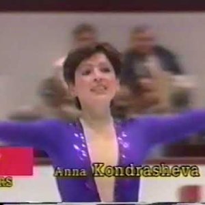 Anna Kondrashova URS - 1986 World Figure Skating Championships LP