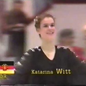Katarina Witt GDR - 1986 World Figure Skating Championships LP