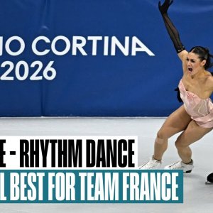 Fournier Beaudry and Cizeron power pose to personal best