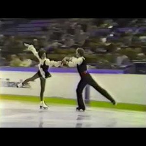 Tonia Kleinsasser & Daniel Stahl Free Dance 1985 US Junior Nationals