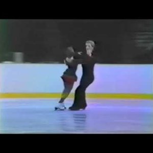 Tonia Kleinsasser & Daniel Stahl Paso 1985 US Junior Nationals