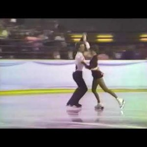 Tonia Kleinsasser & Daniel Stahl Free dance 1987 US Nationals