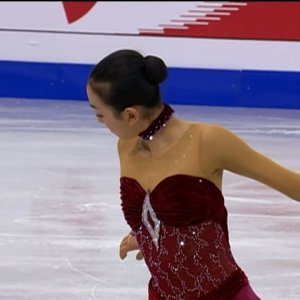 Mao Asada - 2008 World Figure Skating Championships - FS
