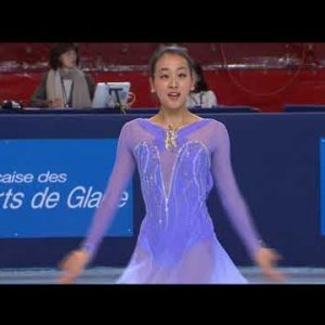 Mao Asada - 2008 Trophée Eric Bompard - SP