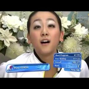 Mao Asada - 2012 NHK Trophy - FS