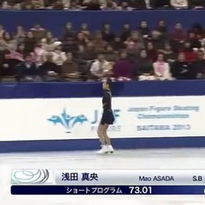 Mao Asada - 2013 Japanese National Figure Skating Championships - FS