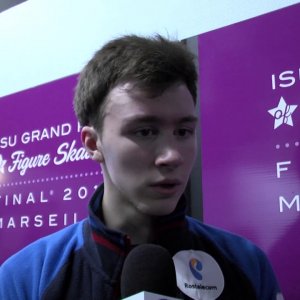 Dmitri Aliev - JGPF 2016 Victory Interview